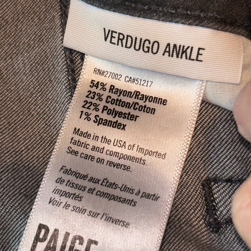 Paige denim verdugo ankle jeans - Picture 6 of 6